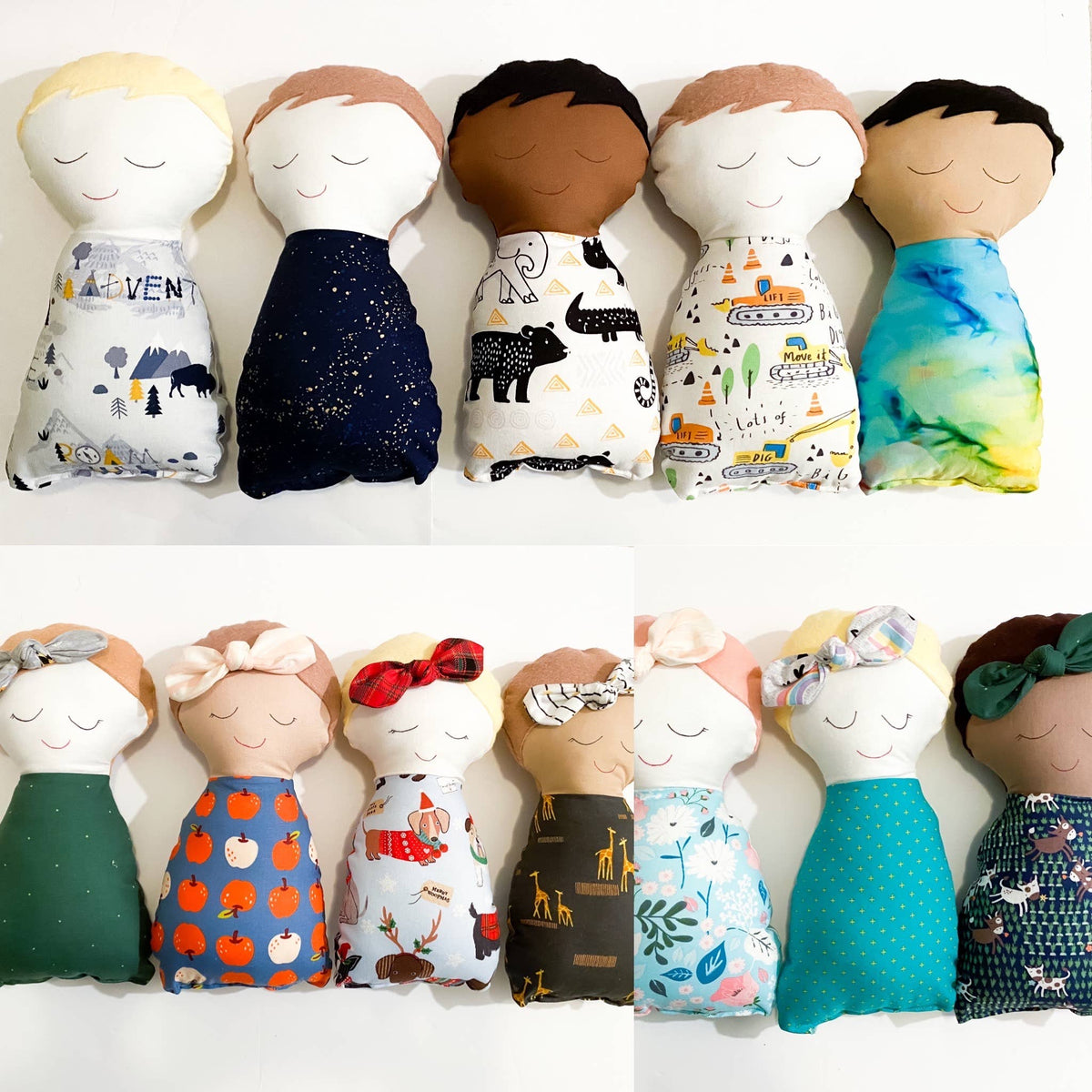 Mini Fabric Doll