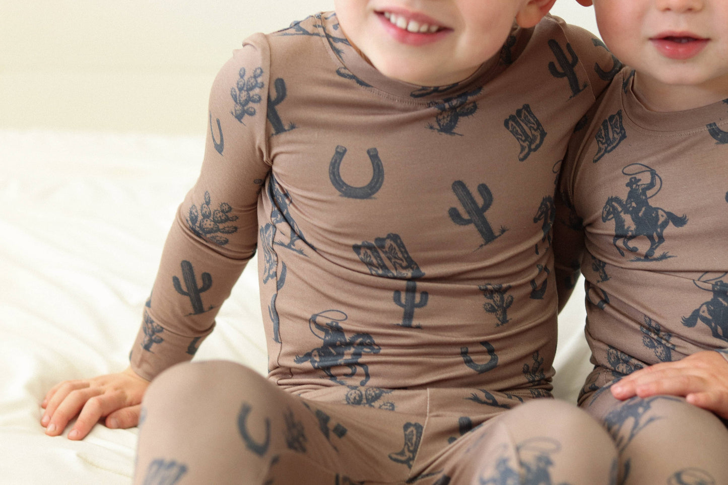 Dusty Cowboys Two-Piece Pajamas