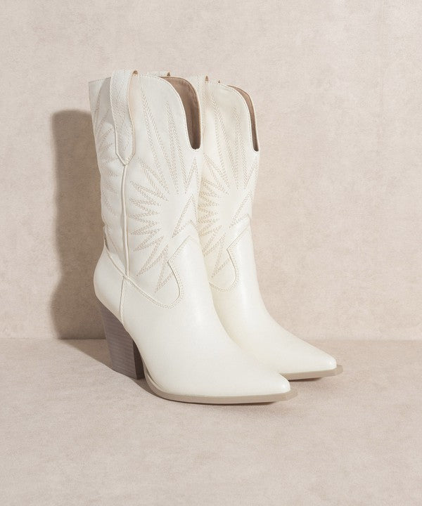 OASIS SOCIETY Emersyn - Starburst Embroidery Boots