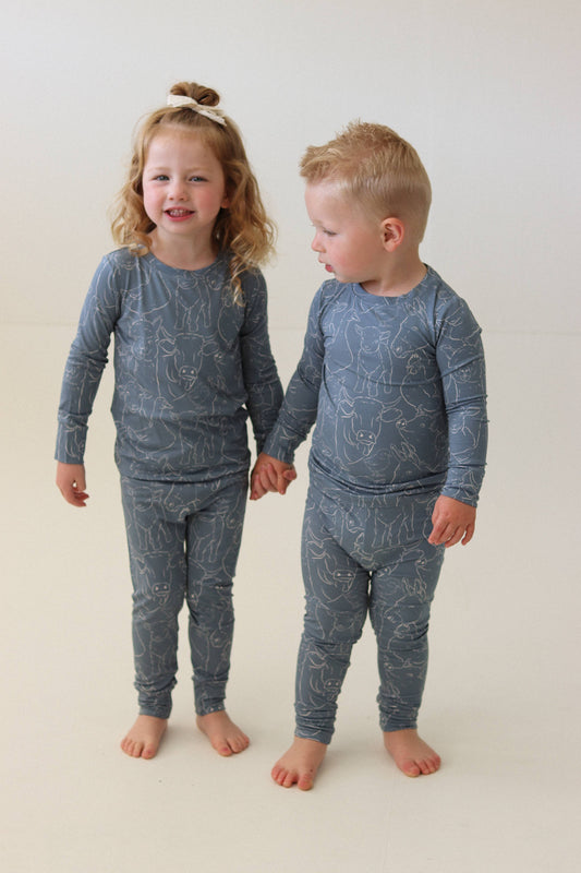 Slate Farm Two-Piece Pajamas
