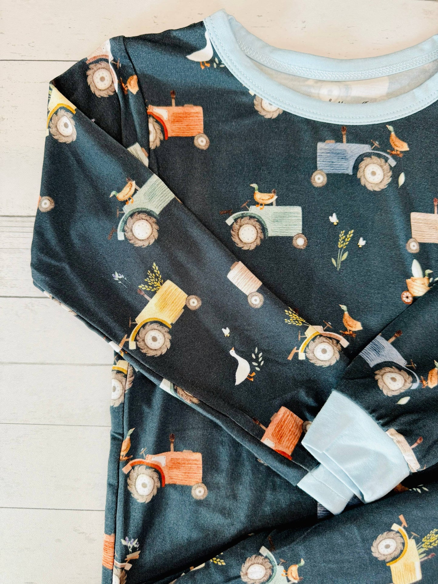 Tractor Two Piece Pajama