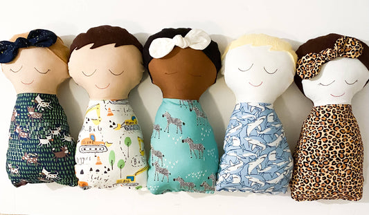 Mini Fabric Doll