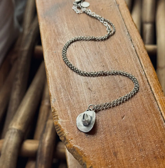 Hey Cowboy! The dainty necklace