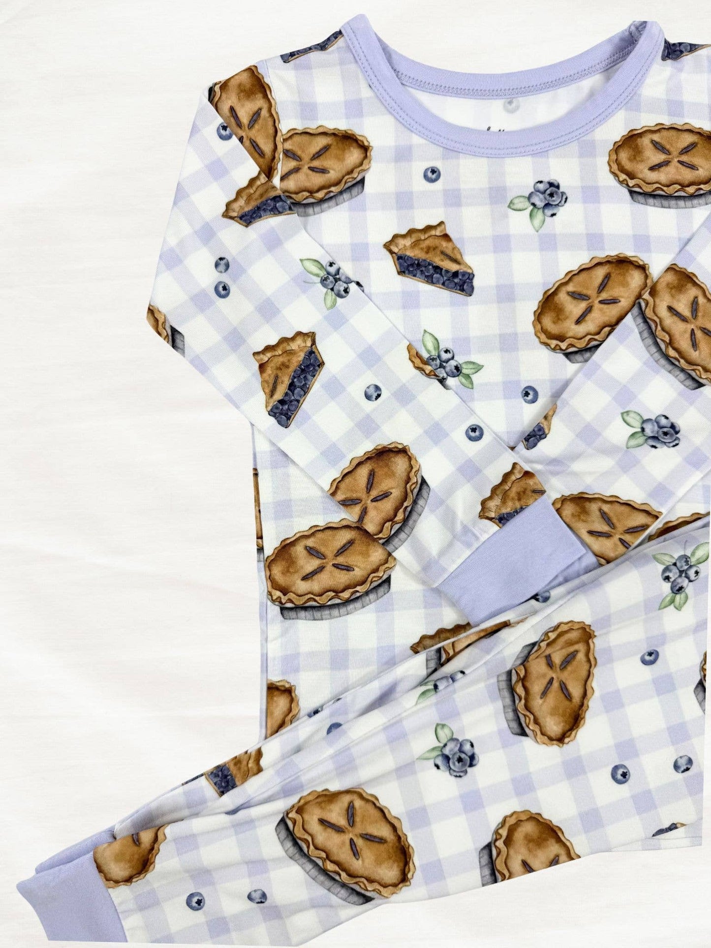 Blueberry Pie Two Piece Bamboo Set