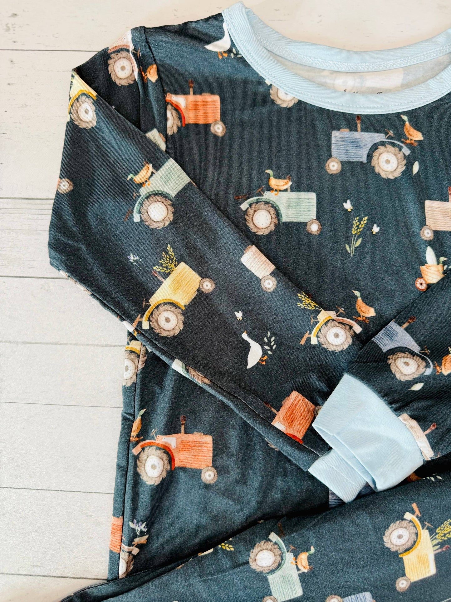 Tractor Two Piece Pajama