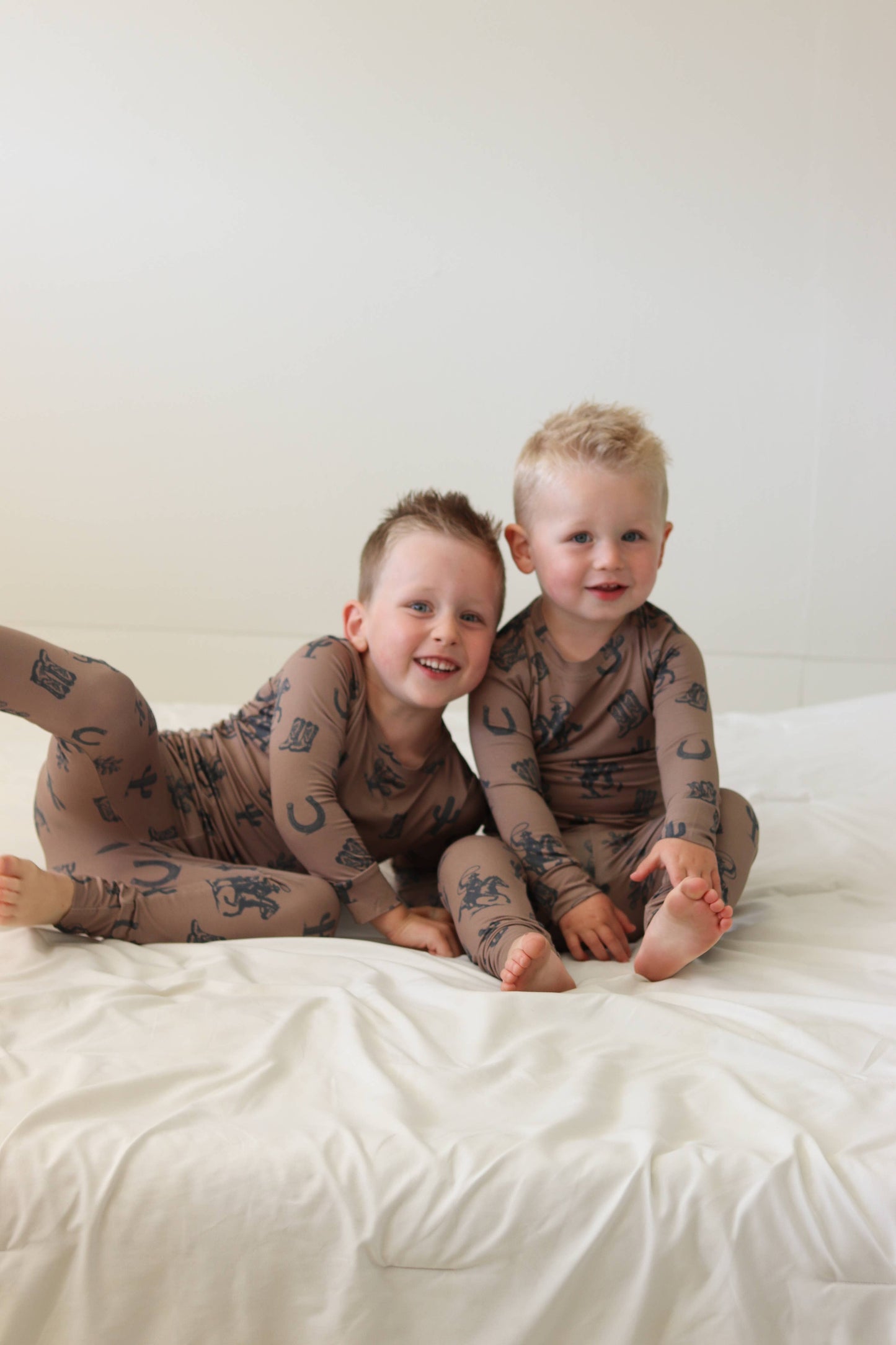 Dusty Cowboys Two-Piece Pajamas