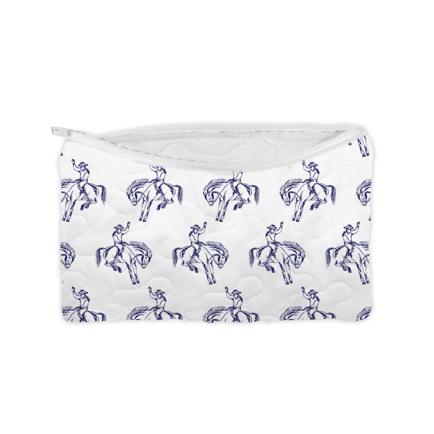"Yeehaw" Quilted Makeup Bag