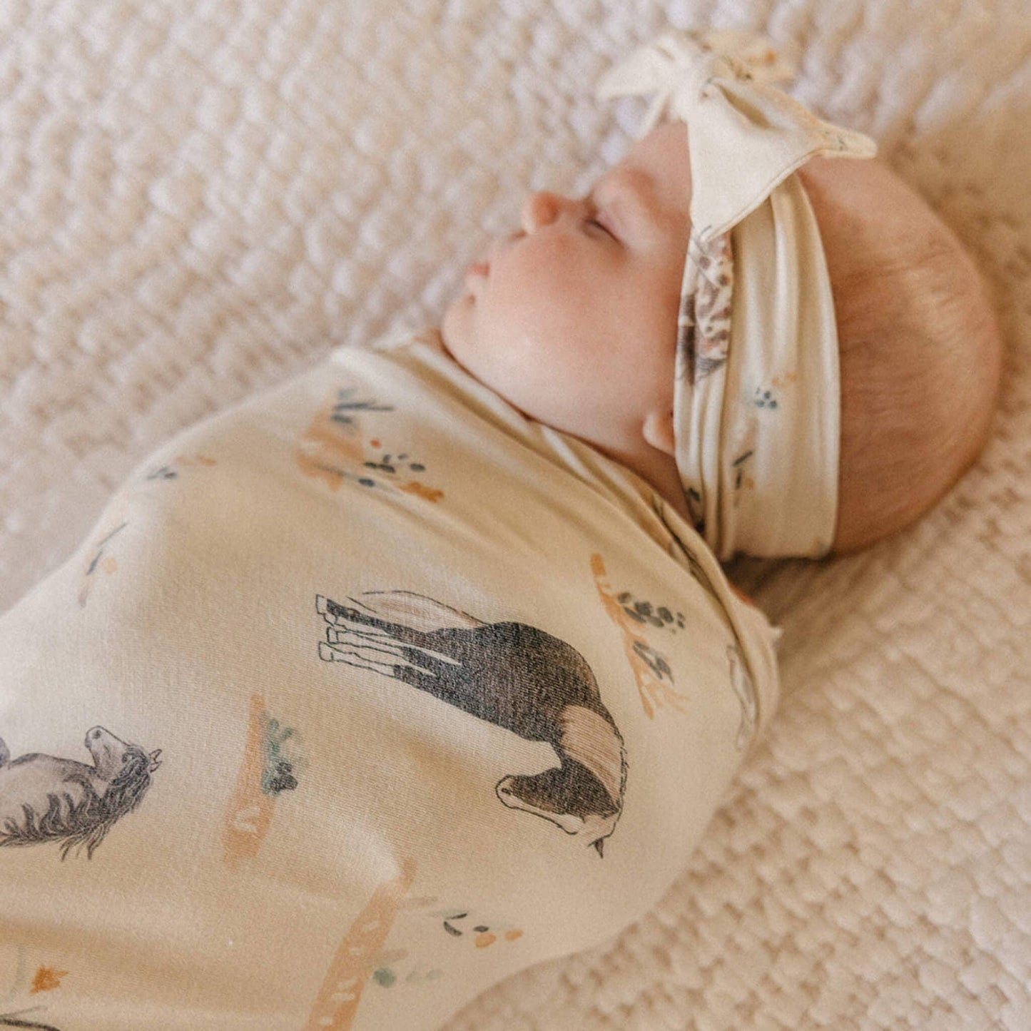 Knit Swaddle Blanket - Montana