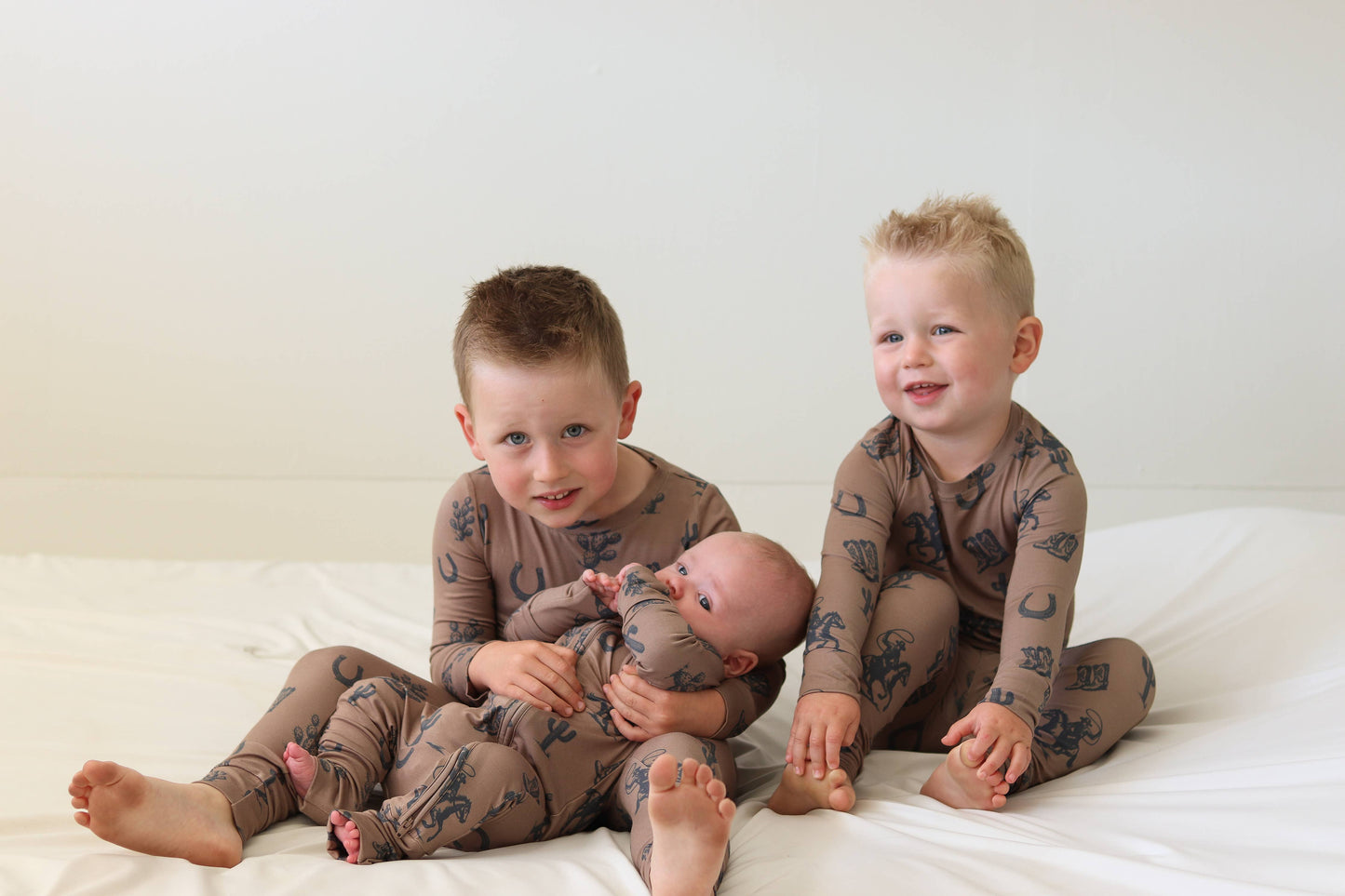 Dusty Cowboys Two-Piece Pajamas
