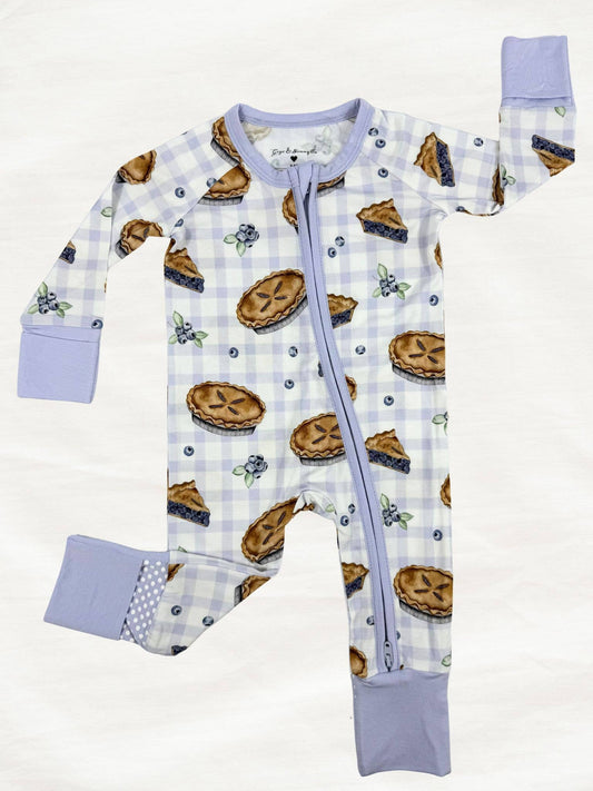 Southern Blueberry Pie Bamboo Zippy
