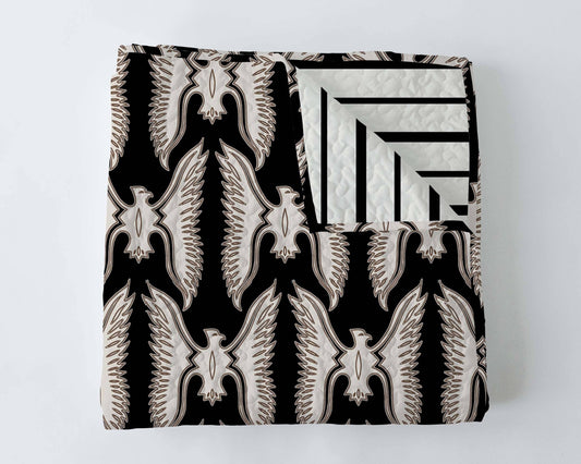 Outlaw baby;  Firebird Baby Blanket