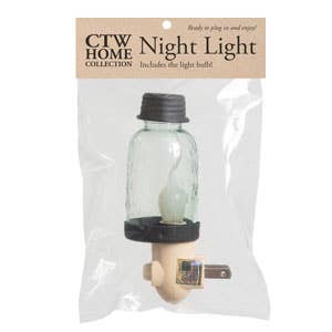 Mason Jar Night Light