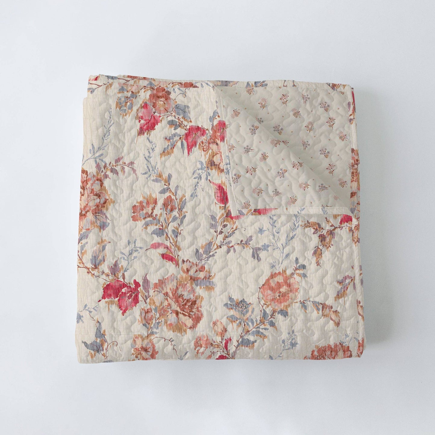 Mayleigh's Floral Pink Baby Blanket