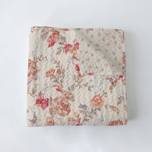 Mayleigh's Floral Pink Baby Blanket