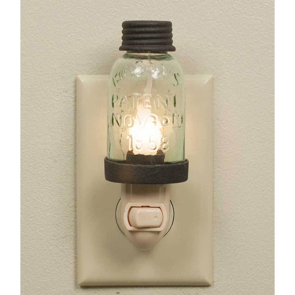 Mason Jar Night Light