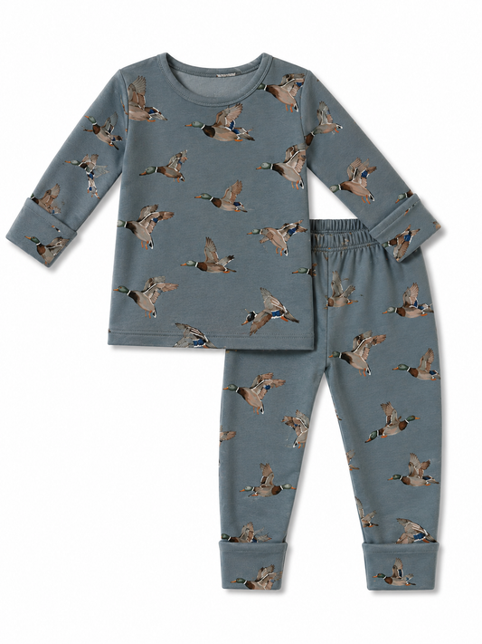 Mallards (Ribbed) Two-Piece Pajamas